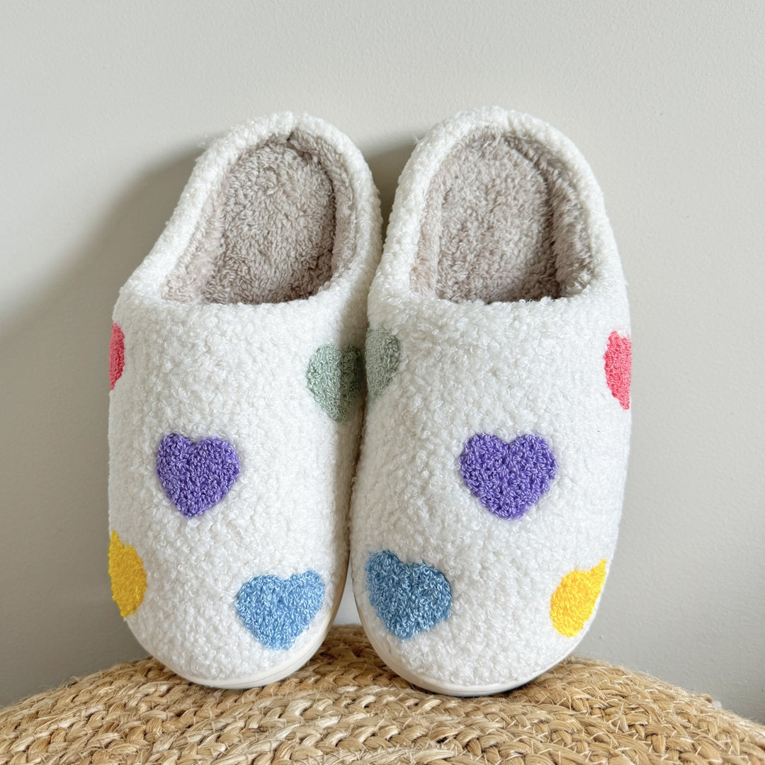 Norell | Colourful Heart Slippers