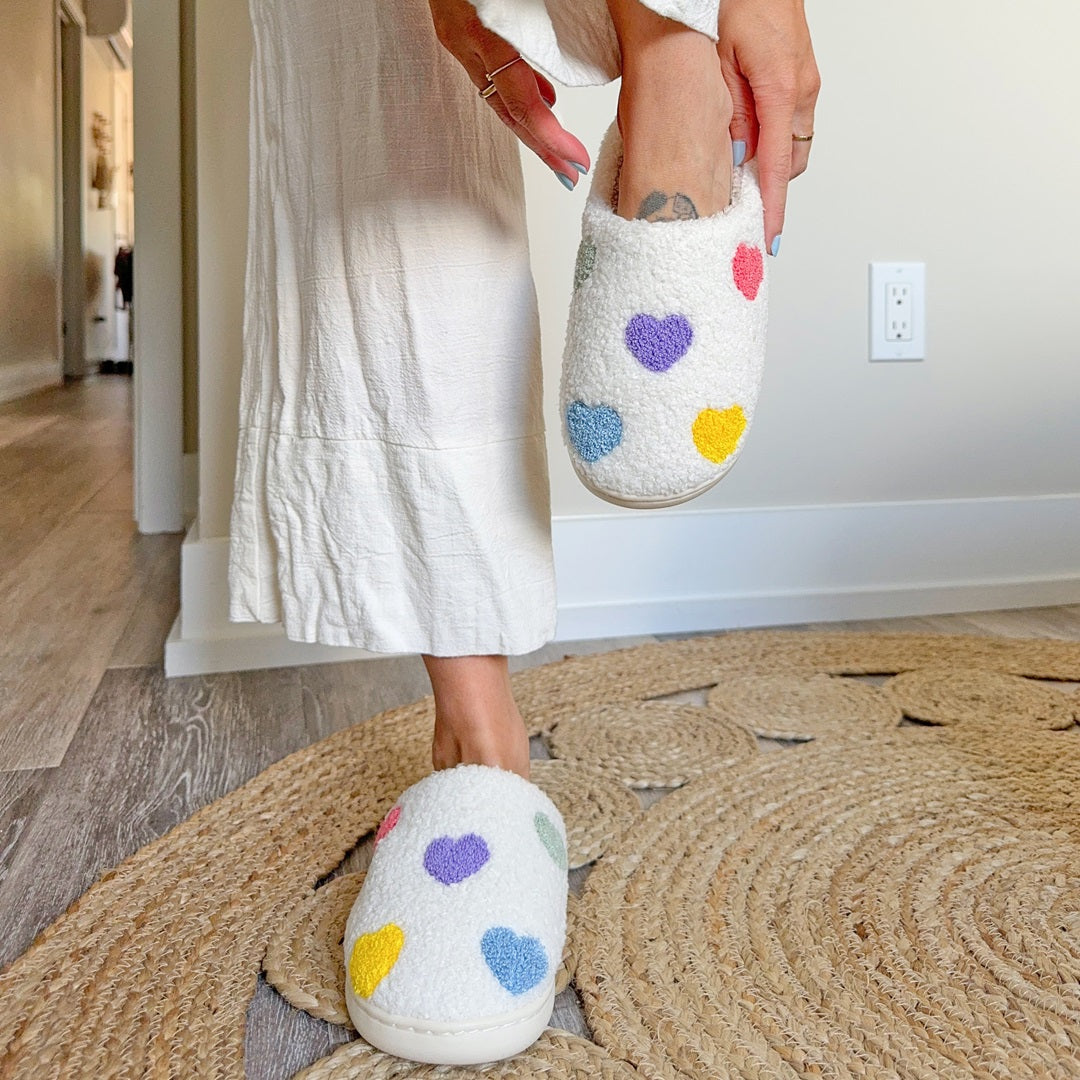 Norell | Colourful Heart Slippers