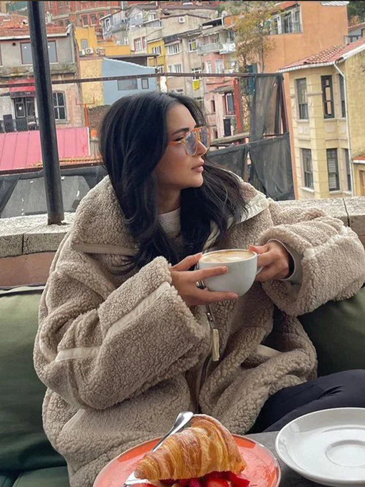 Norell | Veste Teddyfleece